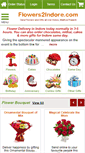 Mobile Screenshot of flowers2indore.com